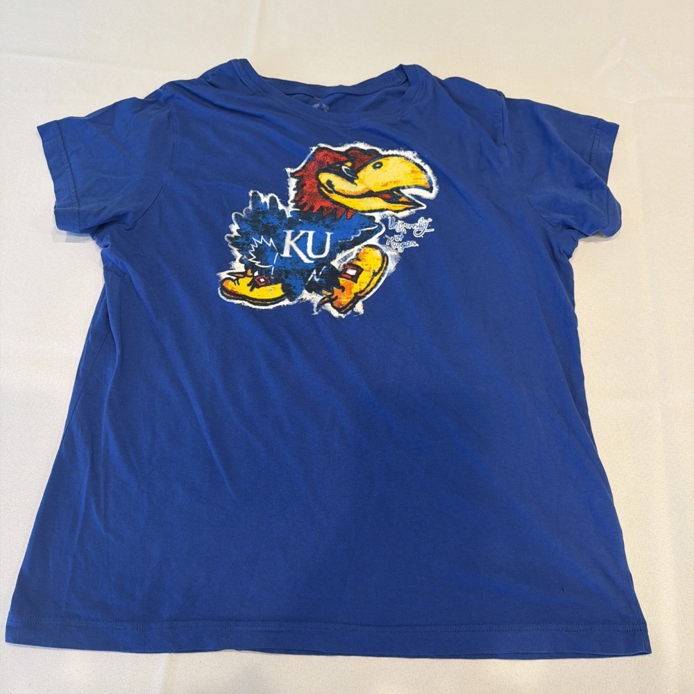 Ku Kansas Jayhawks MY U Miss T-Shirt Size XL